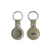 PU Leather AirTag Holder with Keyring - Custom Promotional Product