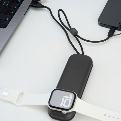 ZenGo Foldable 5in1 Charging Cable w/ Wireless Watch Charger - Custom Promotional Product