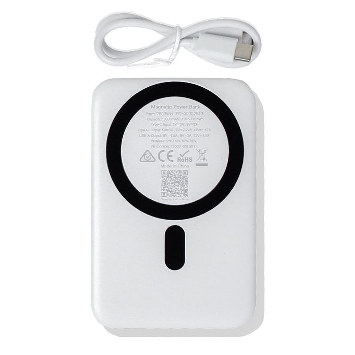 Magnetic Power Bank w/ Phone Stand 10000 mAh - Custom Promotional Product