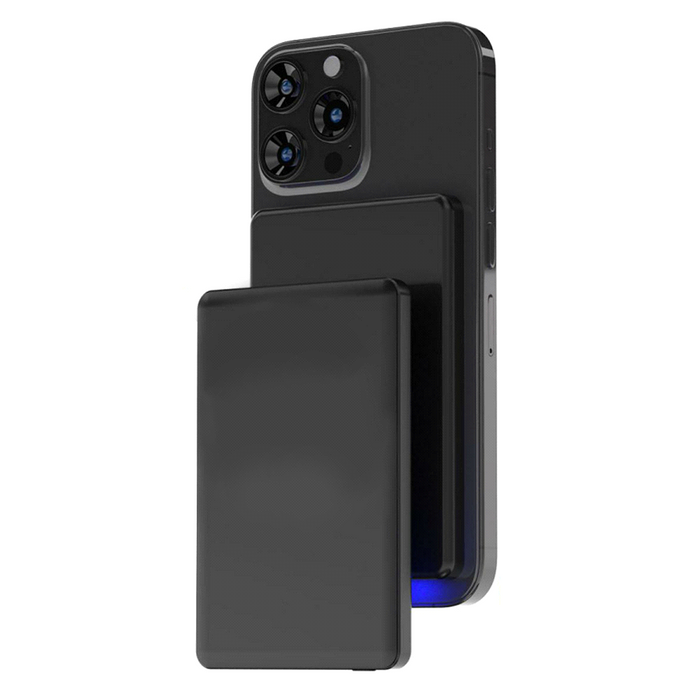 Slim Metal Magnetic Power Bank 5000 mAh - Custom Promotional Product