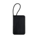 Eclipse Magnetic Power Bank 10000mAh - A black power bank with a strap, featuring a sleek rectangular design and a smooth surface.