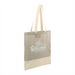 Split Recycled 150ml Cotton Twill Convention Tote - Custom Promotional Product