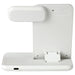 Axis 3 in 1 Wireless Charger - A white 3-in-1 wireless charger with a detachable section and a compact design. It features a logo on its surface.