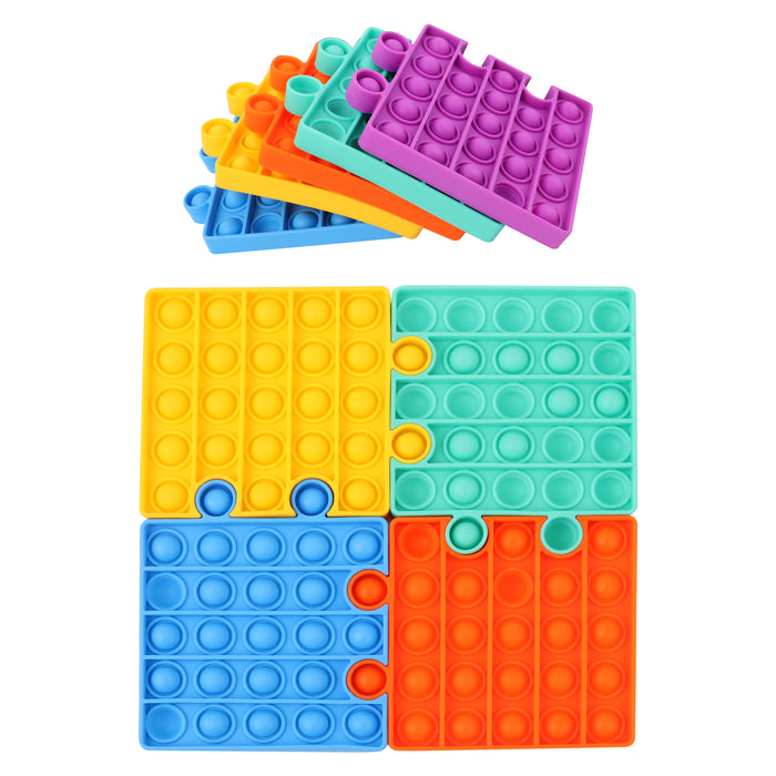 Puzzle Shape Pop It Fidget Toy - Custom Promotional Product