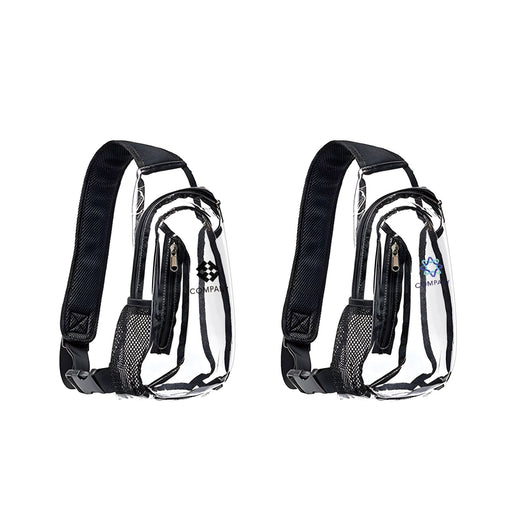 Large Capacity Clear Bag With Shoulder Strap - Custom Promotional Product