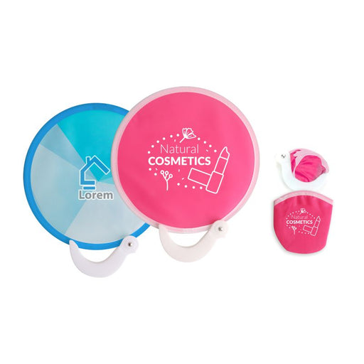 Foldable Polyester Fans - Custom Promotional Product