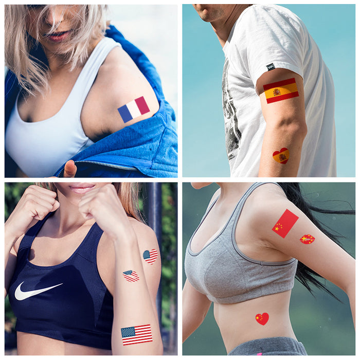 Classic Temporary Tattoos - 51 x 51 mm - Custom Promotional Product