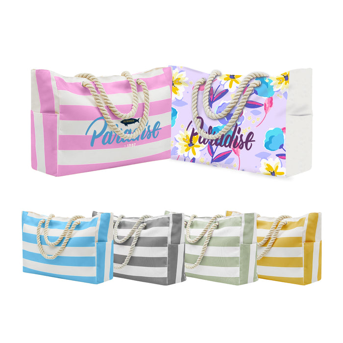 Fully Custom Carrier Beach Bag - Custom Promotional Product