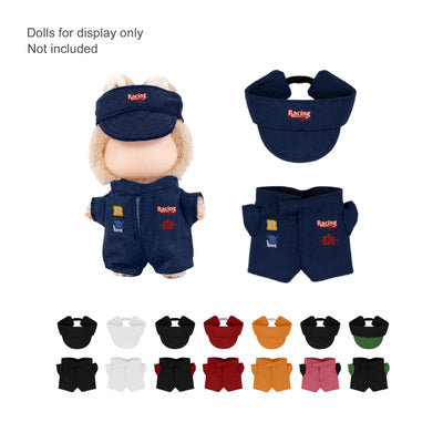 Plush Doll Racing Suit Set (10cm Doll)