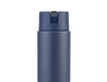 Oasis Moda 700ml Vacuum Bottle - A drink bottle in a navy blue colour, featuring a sleek design and a functional lid. It has a logo on the side.