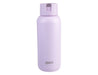 Oasis Moda 1L Vacuum Bottle - A drink bottle in a pastel purple hue with a screw-top lid and a small logo on the front.