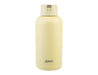 Oasis Moda 1.5L Vacuum Bottle - A drink bottle in a pale yellow colour with a screw-top lid and a logo on the front.