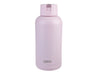 Oasis Moda 1.5L Vacuum Bottle - A drink bottle in a soft pink hue, featuring a flip-top lid and a simple logo on the side.