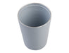 Oasis Ceramic Lined 360ml Insulated Coffee Cup - A ceramic lined insulated coffee cup in light blue, featuring measurement markings on the interior and a logo.