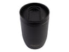 Oasis 300ml Insulated Leakproof Travel Cup - A drink bottle in sleek black, featuring a leakproof lid and a brand logo on the front. Ideal for travel.
