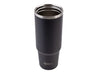Oasis Voyager 900ml Vacuum Carry Tumbler - A drink bottle in matte black finish, featuring a stainless steel interior and an oasis logo.