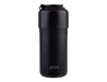 Oasis Insulated Stainless Steel Wine Cooler - A drink bottle in matte black, featuring a secure lid and an applied branding logo. Insulated stainless steel design.