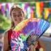 Large Bamboo Fans - Custom Promotional Product