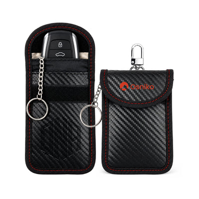 Carbon Fibre Faraday Key Pouch