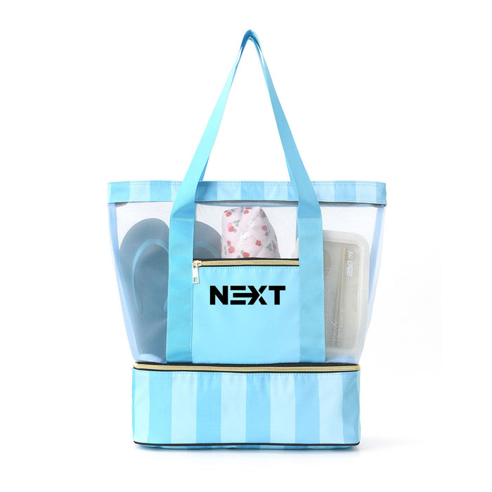 Mesh Beach Tote Bag - Custom Promotional Product