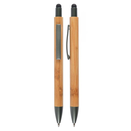 Factory Direct Bamboo Pens with Stylus - Custom Promotional Product