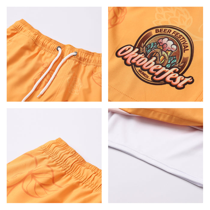 Men's Polyester Spandex Sublimated Swim Shorts - Custom Promotional Product