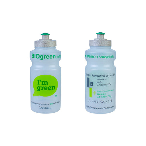 BioGreen 600ml Drink Bottle - Custom Promotional Product