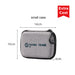 10000mAh Power Bank with Charging Cable - A small grey zippered case with dimensions 14cm x 10cm x 4cm, featuring a logo on the front.