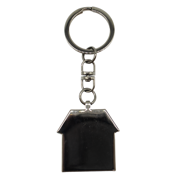 Casa Gunmetal Keychain - Custom Promotional Product