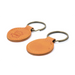 London Recycled Leather Keyring - Custom Promotional Product