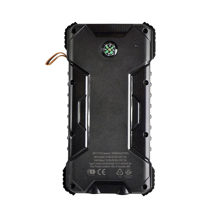 Outback Pro Solar Power Bank - 10,000 Mah - Custom Promotional Product