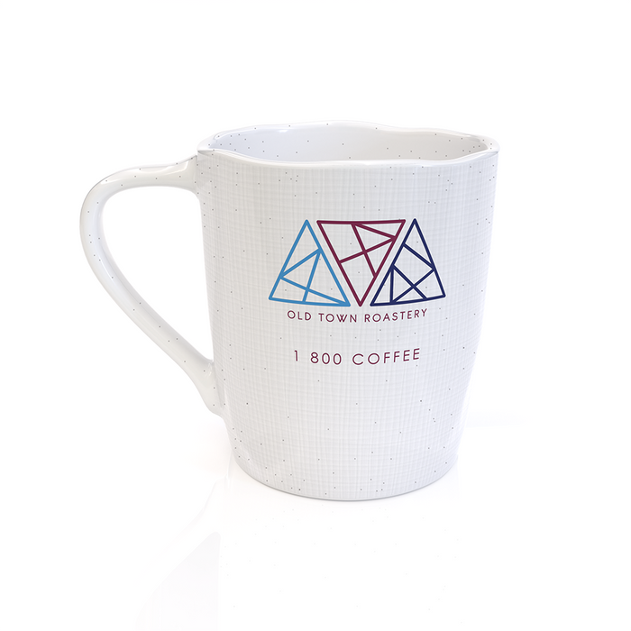 Onni Mug 400ml Speckle White - Custom Promotional Product