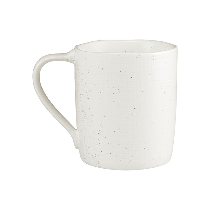 Onni Mug 400ml Speckle White - Custom Promotional Product