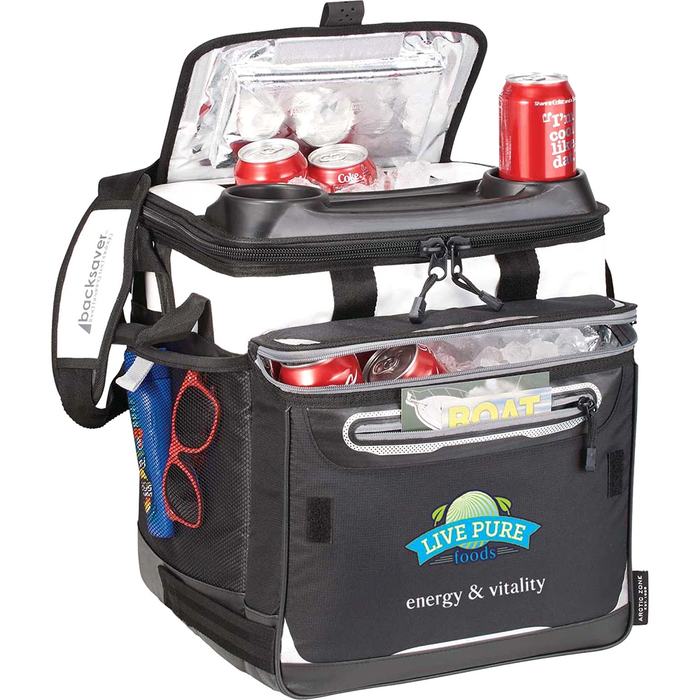 Arctic Zone Titan Deep Freeze Rolling Cooler w/ Cold Block - Custom Promotional Product