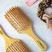 Bamboo Hairbrush - Custom Promotional Product