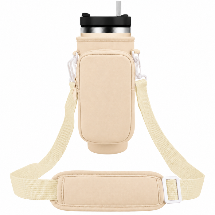40 oz (1,180ml) Tumbler Carrier Bag with Detachable Phone Pouch