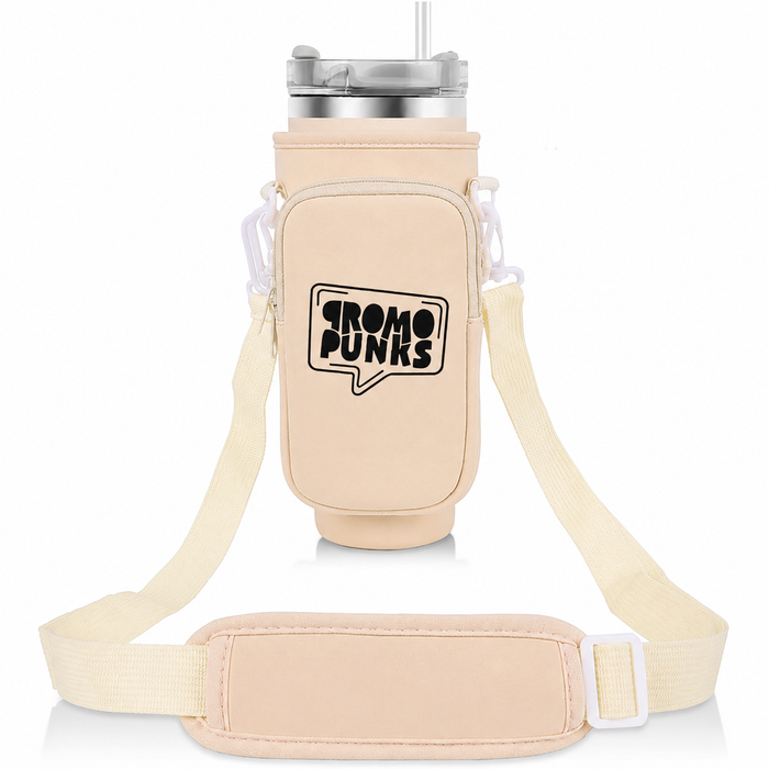 40 oz (1,180 ml) Tumbler Carrier Bag with Detachable Phone Pouch