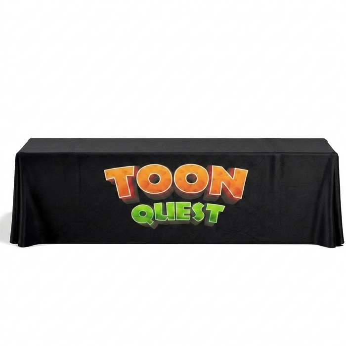 8ft (2.4m) Premium Draped Standard Table Cover