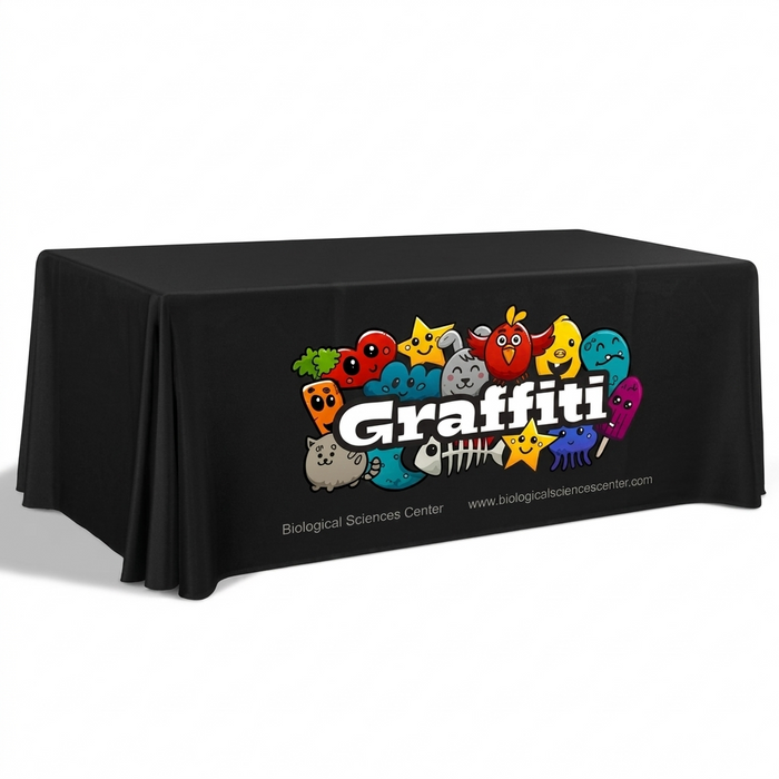6ft (1.8m) Premium Draped Standard Table Cover