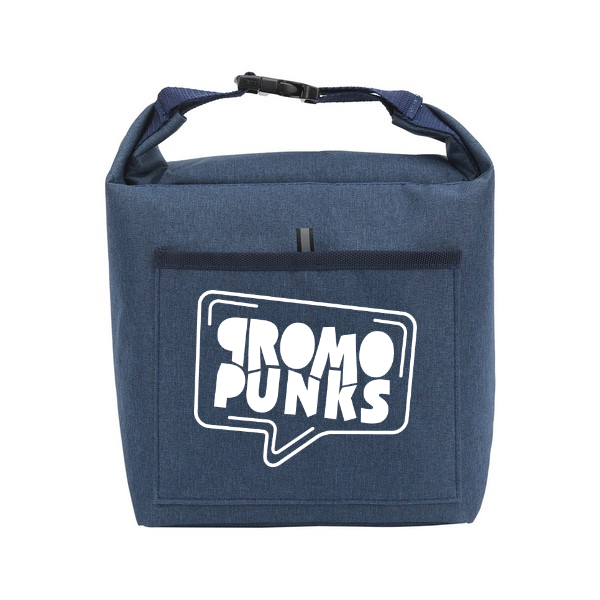 Bellevue Heathered Polyester Insulated Lunch Tote