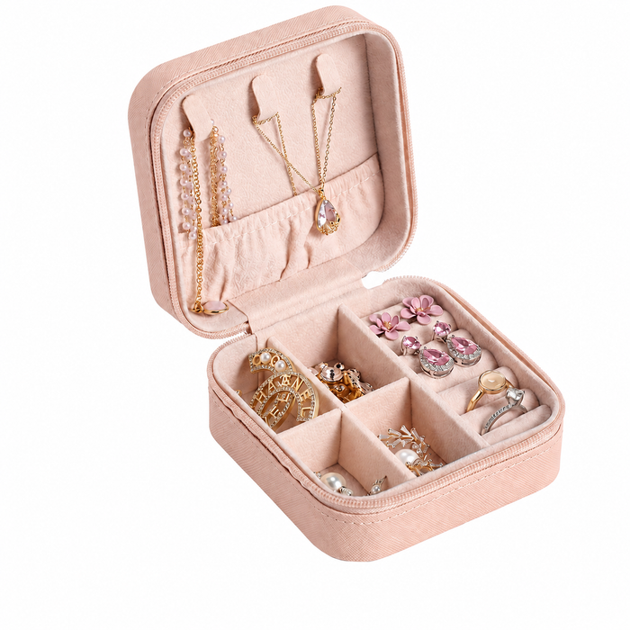 Wanderlust Compact Jewellery Organiser Case