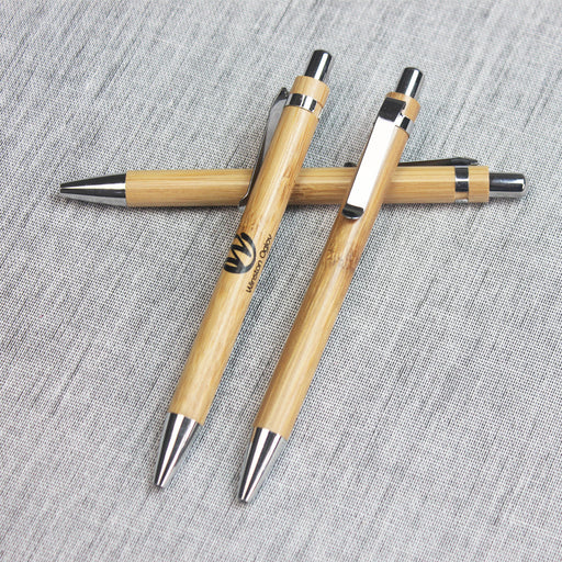 Factory Direct Economy Bamboo Pens - Custom Promotional Product