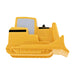 Bulldozer Shape Stress Reliever - Custom Promotional Product