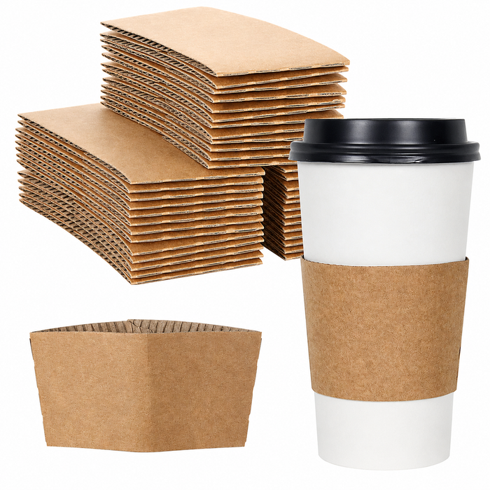 Kraft Coffee Cup Sleeves