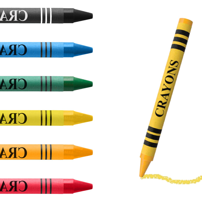 Norva 6Ct Crayon Set - Custom Promotional Product