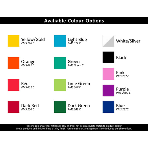 Metal Rainbow Keyring (38x43mm square) - Custom Promotional Product