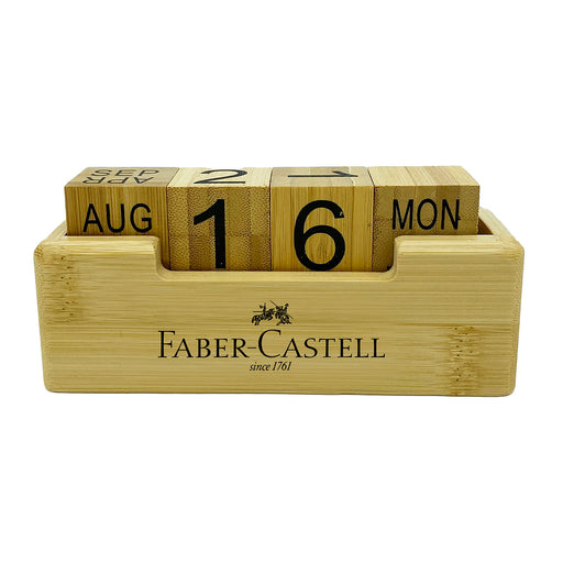 Bamboo Perpetual Calendar - Custom Promotional Product