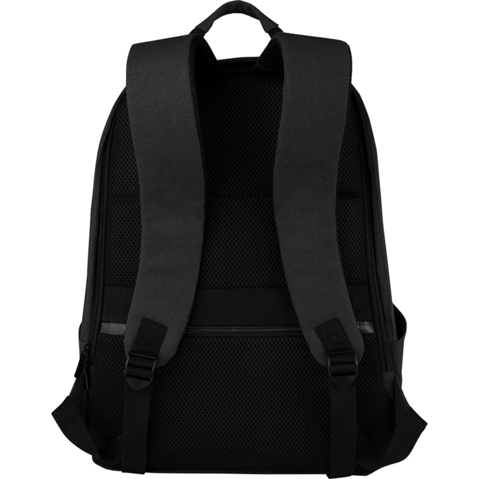 Darani GRS Recycled Canvas Anti-Theft 15" 21L Laptop Backpack - Custom Promotional Product