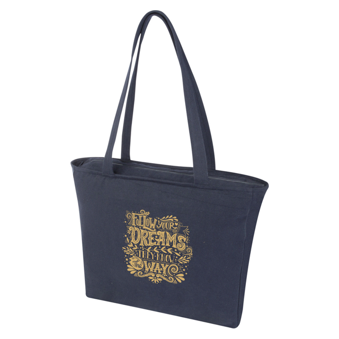 Darani Weekender Recycled Zip Tote - Custom Promotional Product