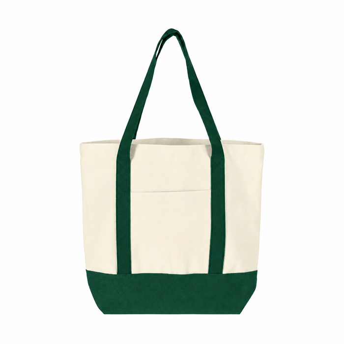 Canvas Tote Bag With Pockets